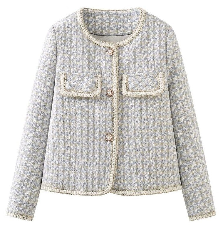 Emma | Jacke im französischen Vintage-Stil mit Karomuster für Damen