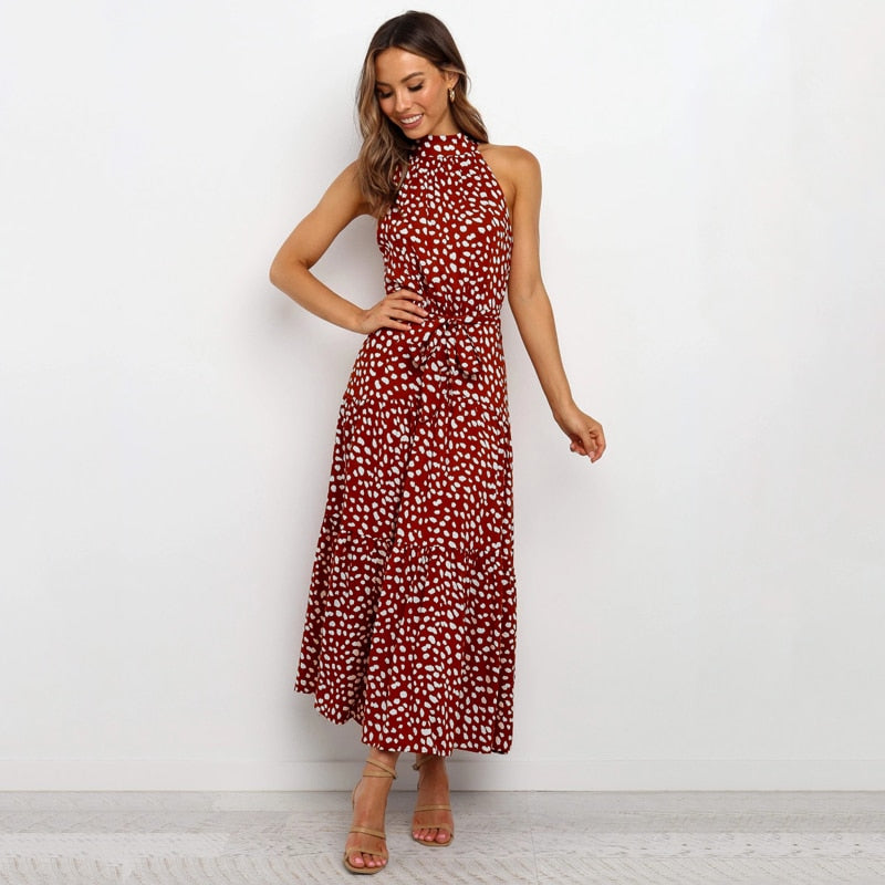 Devonne | Sexy Halter Maxikleid