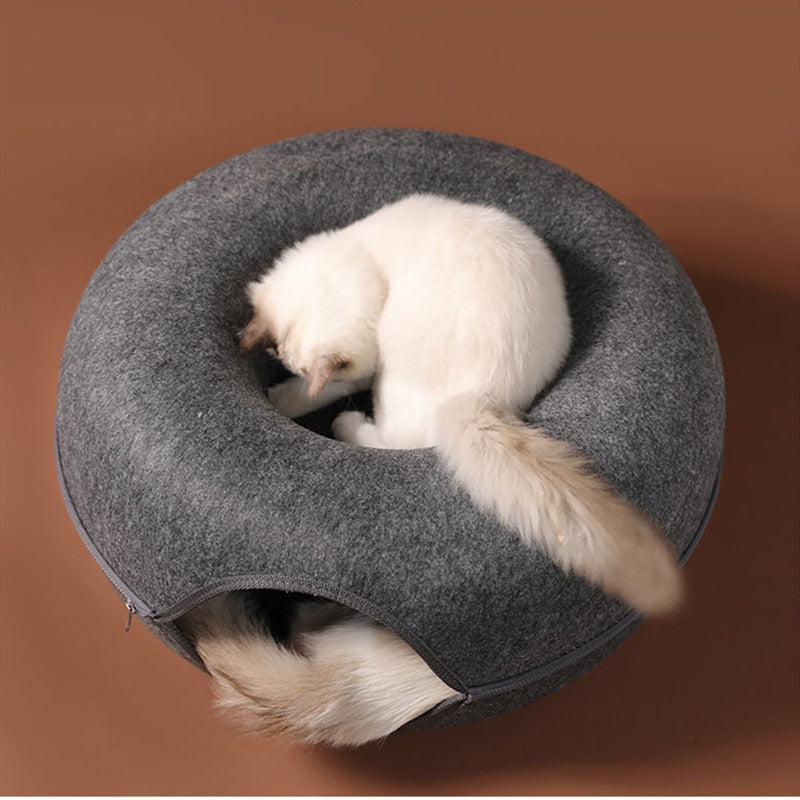 Alfie | Rundes Ei Kissen Haustiere Höhle Bett