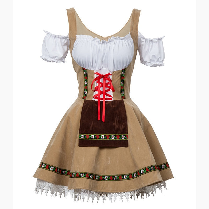 Ines | Pärchen Barkeeperin/Kellnerin Cosplay Halloween Kostüm