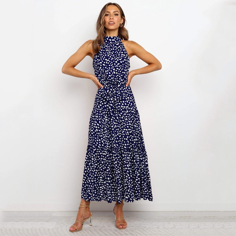 Devonne | Sexy Halter Maxikleid