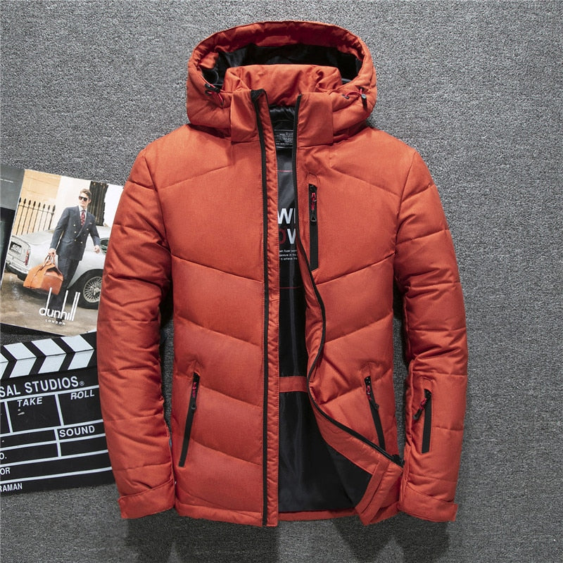Archibald | Gefütterte Jacke mit abnehmbarer Kapuze