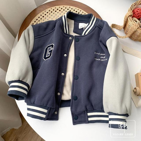 Jurgen | Jungen/Mädchen Baseball-Bomberjacke