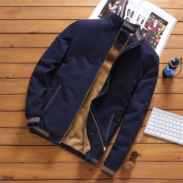 Liam | Elegante militärische Windbreaker-Jacke