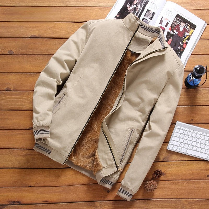 Liam | Elegante militärische Windbreaker-Jacke