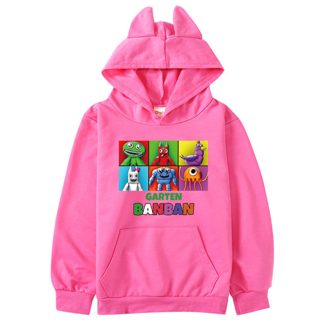 Marre | Gabbys Puppenhaus Katzenohren Hoodie für Mädchen