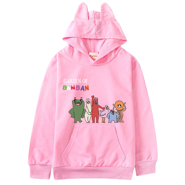 Marre | Gabbys Puppenhaus Katzenohren Hoodie für Mädchen