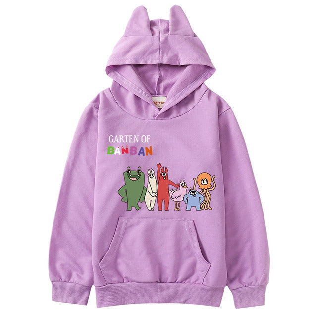 Marre | Gabbys Puppenhaus Katzenohren Hoodie für Mädchen