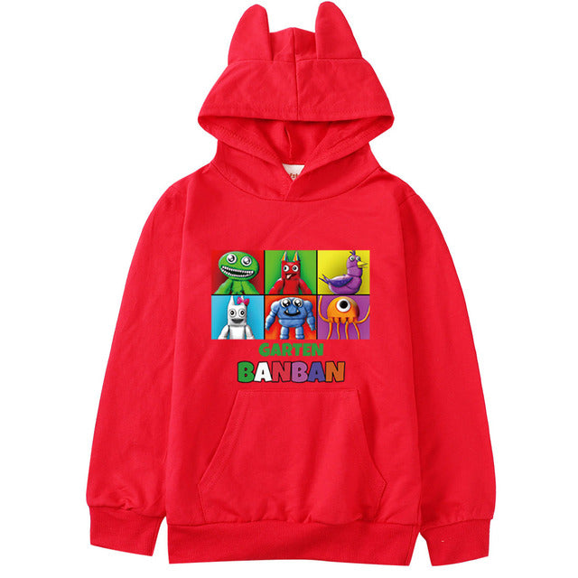 Marre | Gabbys Puppenhaus Katzenohren Hoodie für Mädchen