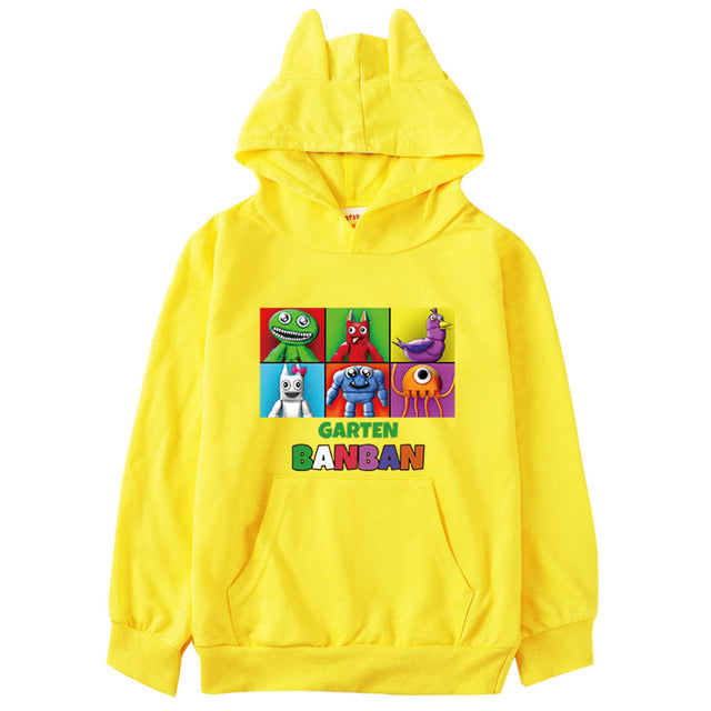 Marre | Gabbys Puppenhaus Katzenohren Hoodie für Mädchen
