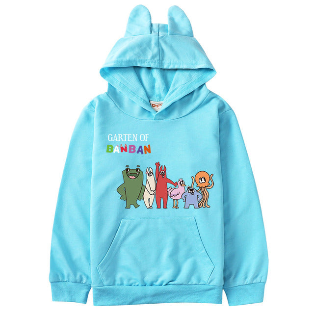 Marre | Gabbys Puppenhaus Katzenohren Hoodie für Mädchen