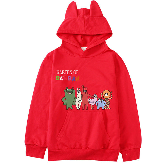 Marre | Gabbys Puppenhaus Katzenohren Hoodie für Mädchen