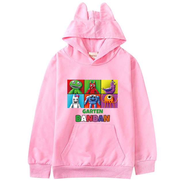 Marre | Gabbys Puppenhaus Katzenohren Hoodie für Mädchen