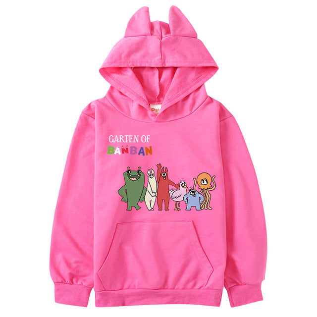 Marre | Gabbys Puppenhaus Katzenohren Hoodie für Mädchen