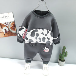 Senn | Bunter Trainingsanzug für Mädchen und Jungen mit Pullover und Hose