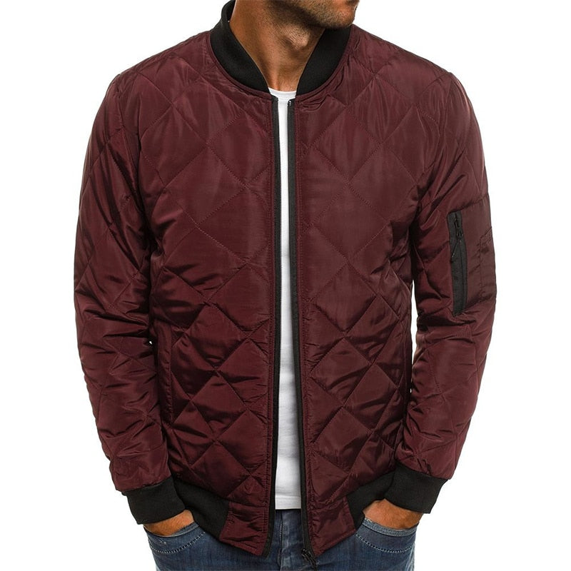 Lowie | Gepolsterte Jacke mit Lingge-Naht aus Baumwolle