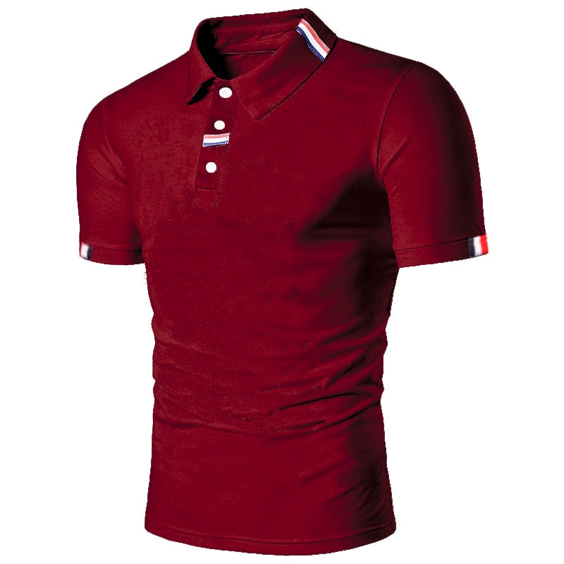 Hugo | Unifarbenes lässiges Revers-Polohemd