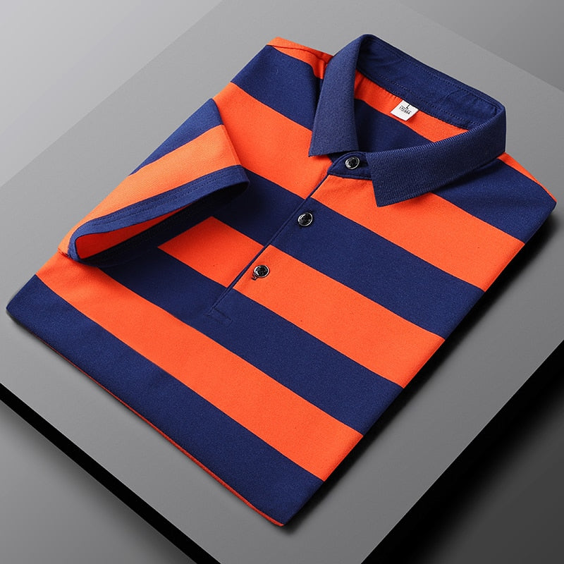 Sem | Lässiges gestreiftes Poloshirt