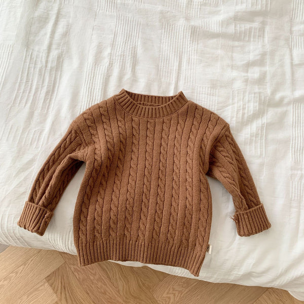 Franka | Baby Mädchen Strickpullover und Hosen Set