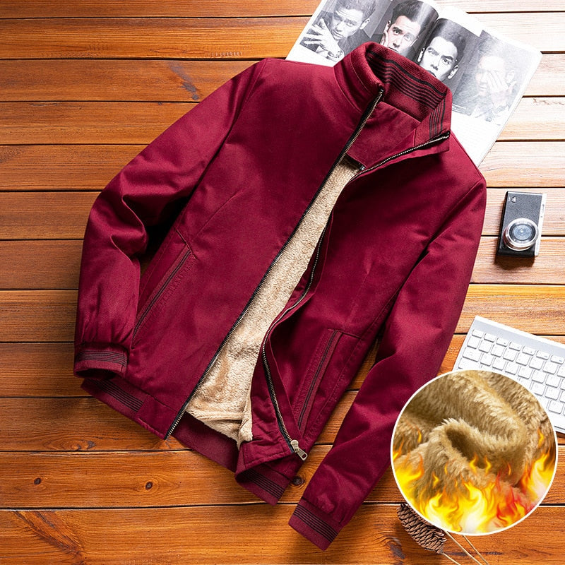 Liam | Elegante militärische Windbreaker-Jacke