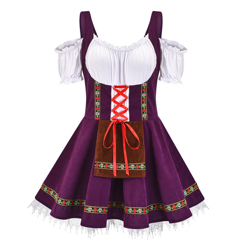 Ines | Pärchen Barkeeperin/Kellnerin Cosplay Halloween Kostüm