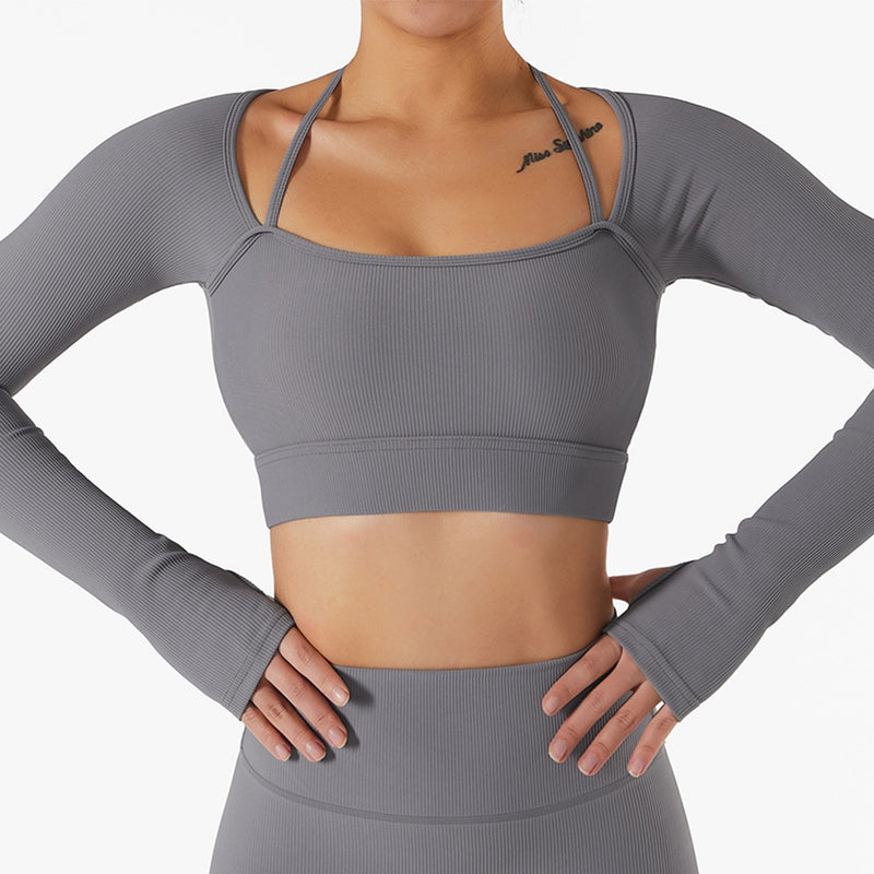 Ilse | Nahtloses Yoga Workout Top & Unterteil Set