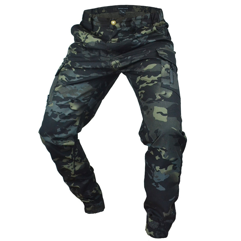 Mees | Taktische Camouflage Wander/Jagd Cargo Jogger-Hose