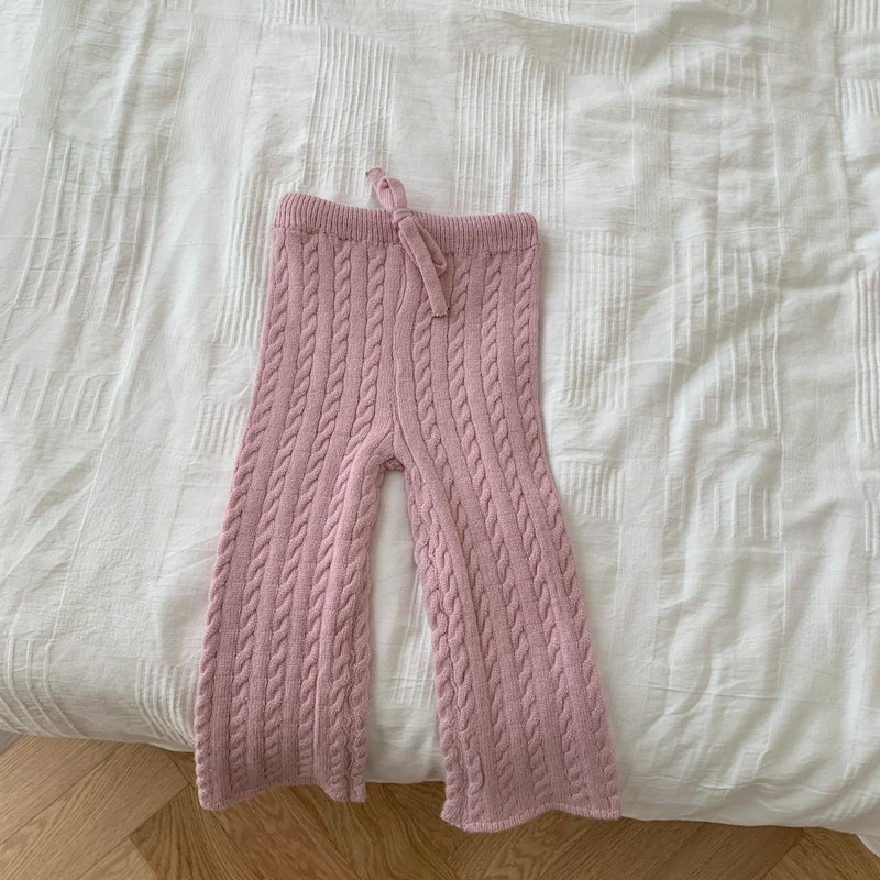 Franka | Baby Mädchen Strickpullover und Hosen Set