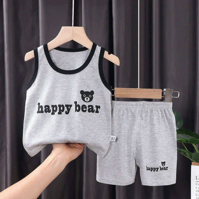 Meike | Jungen/Mädchen Shirt-Ärmel-Shirt und Short-Set