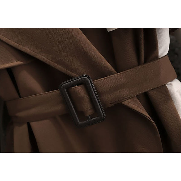 Chiara | Mittellanger eleganter Trenchcoat