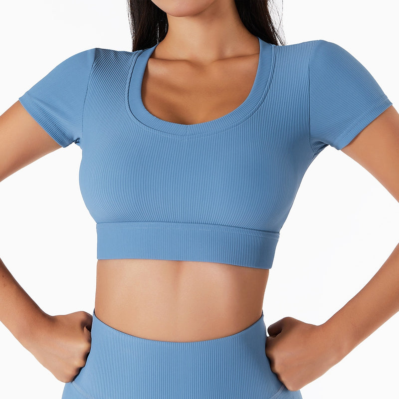 Ilse | Nahtloses Yoga Workout Top & Unterteil Set