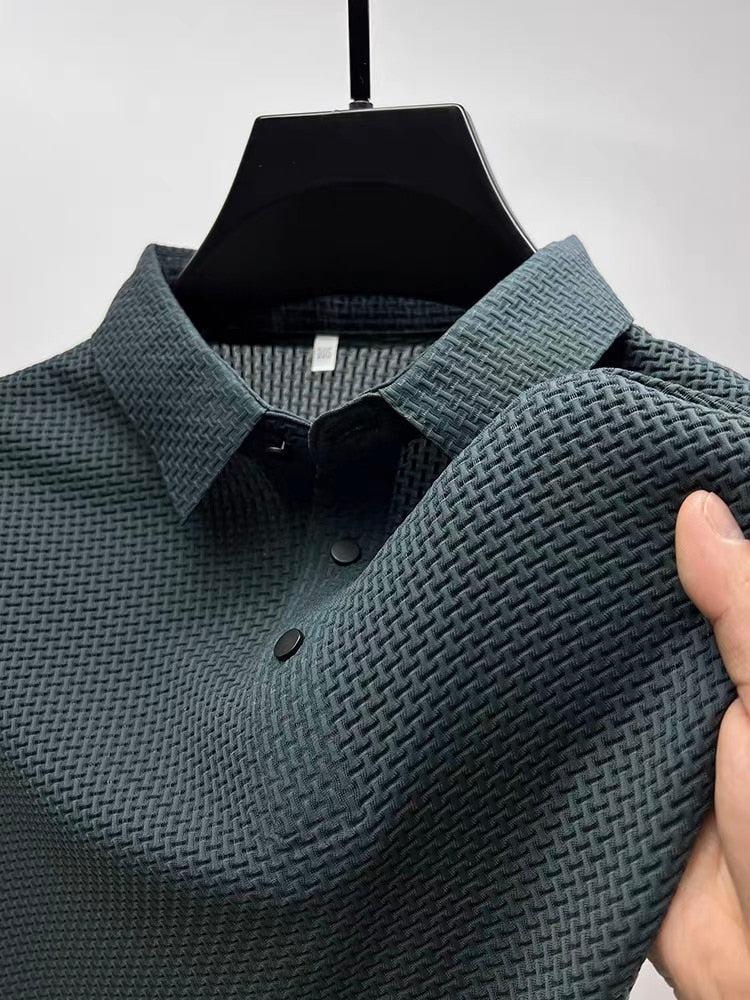 Marlou | Revers Atmungsaktives Freizeit-Poloshirt