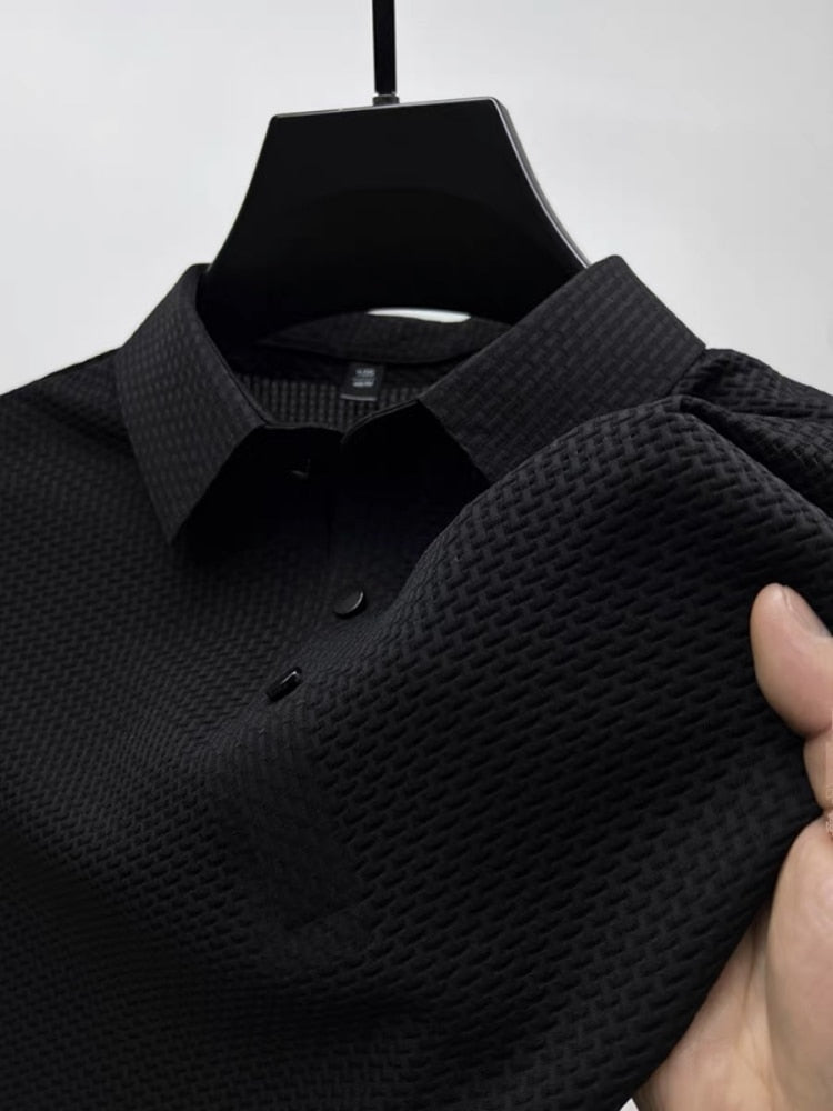 Marlou | Revers Atmungsaktives Freizeit-Poloshirt