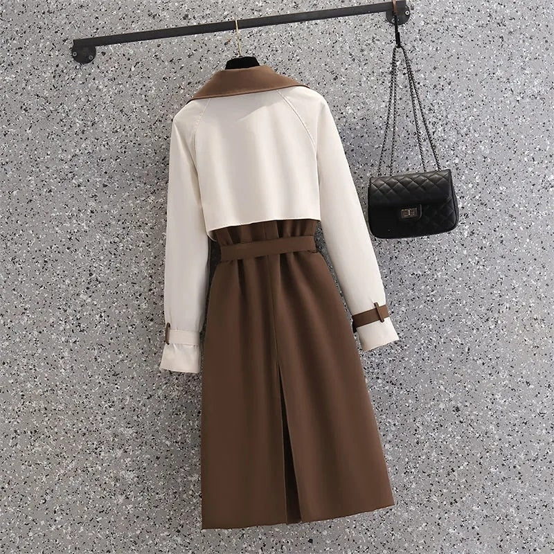 Chiara | Mittellanger eleganter Trenchcoat