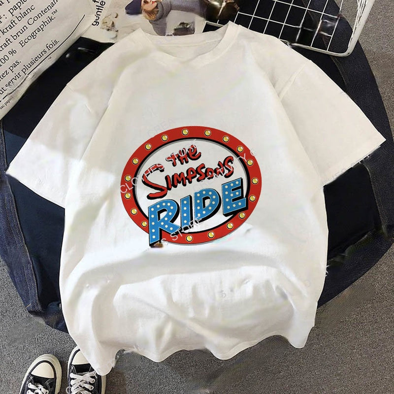 Moritz | Jungen/Mädchen Die Simpsons Lose Passform Tee