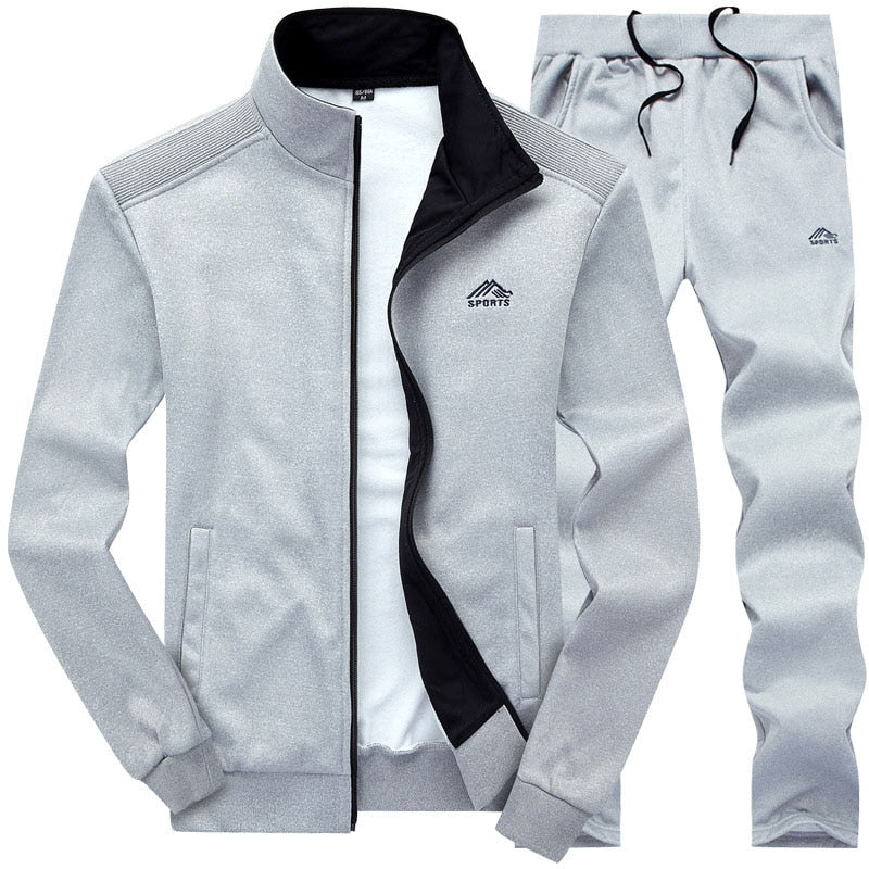 Viggo | Trainingsanzug Sportswear Sweatshirt und Sweatpants Set