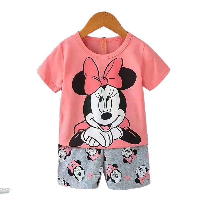 Meike | Jungen/Mädchen Shirt-Ärmel-Shirt und Short-Set