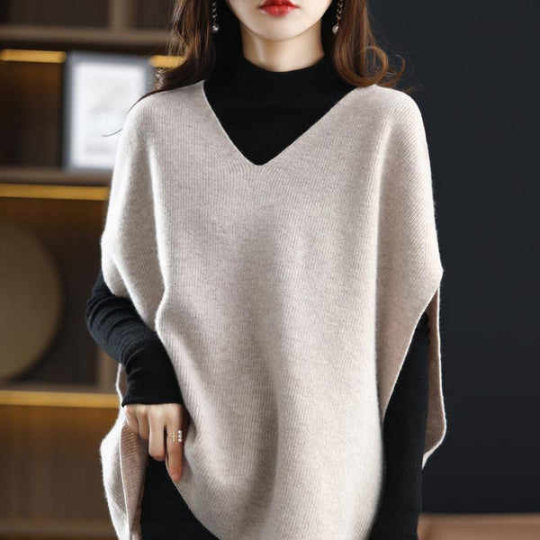 Lauren | Koreanischer Minimalistischer Pullover aus leichtem Strick
