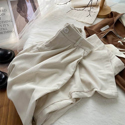 Elowen | Kordhose mit hoher Taille in voller Länge