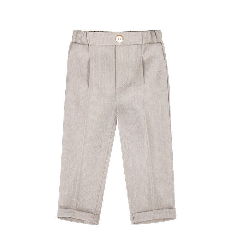 Nando | Formelle Hosen für Jungen in fester Farbe