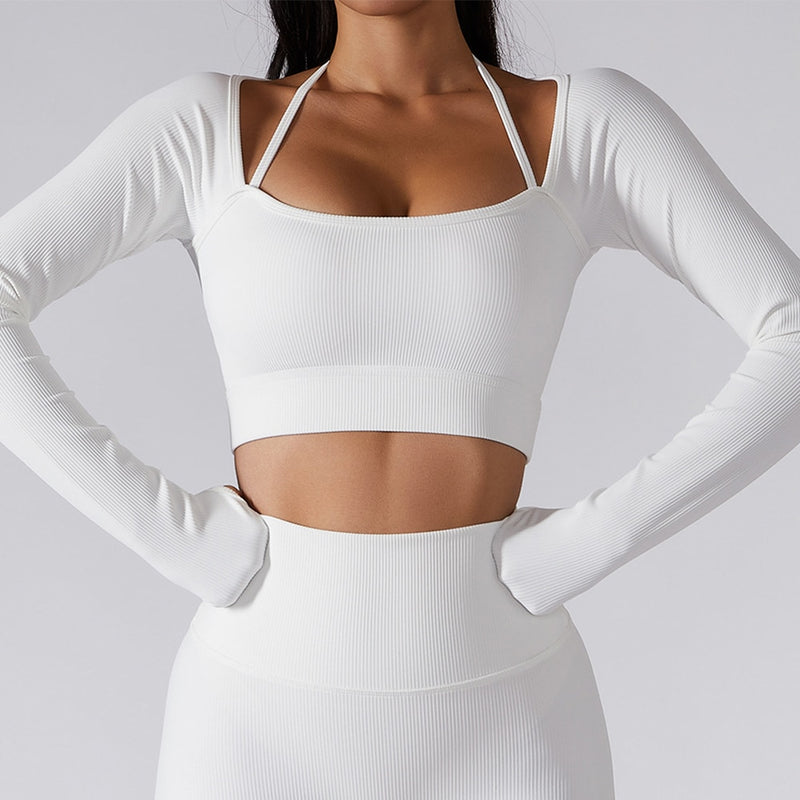 Ilse | Nahtloses Yoga Workout Top & Unterteil Set