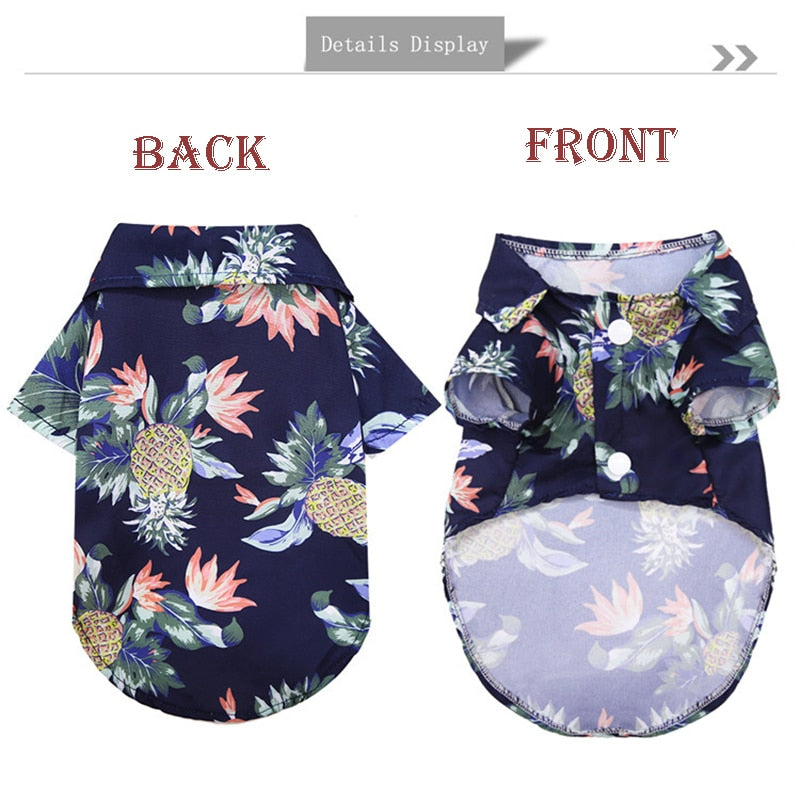 Cerys | Hawaiian Beach T-Shirt-Weste für kleine Haustiere