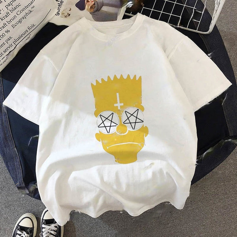 Moritz | Jungen/Mädchen Die Simpsons Lose Passform Tee