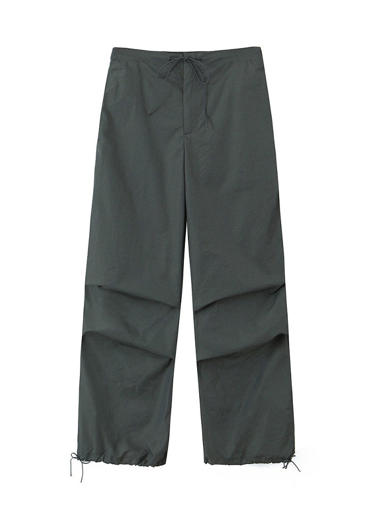 Isolde | Elastische Fallschirmträgerhose mit Taille