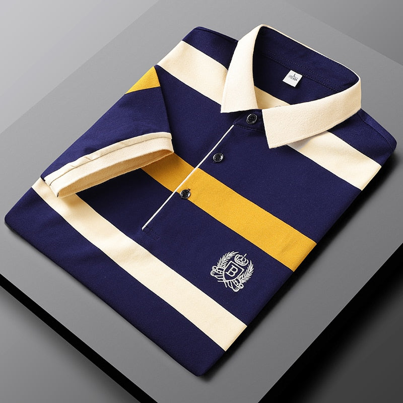 Sem | Lässiges gestreiftes Poloshirt