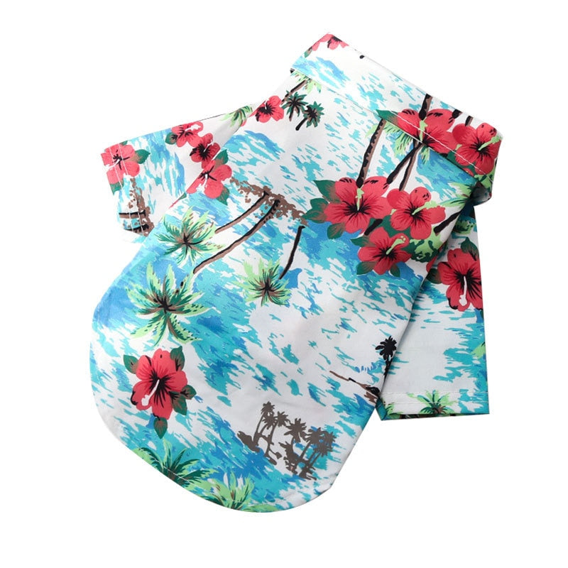 Cerys | Hawaiian Beach T-Shirt-Weste für kleine Haustiere