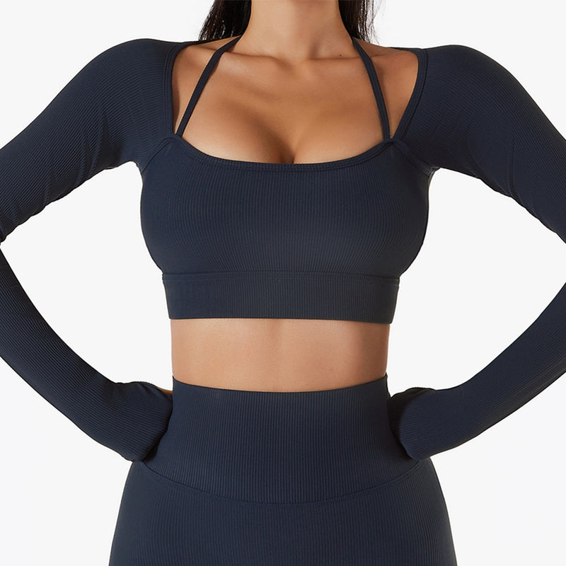 Ilse | Nahtloses Yoga Workout Top & Unterteil Set
