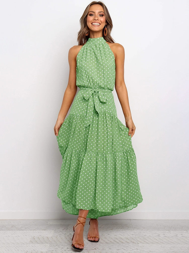 Devonne | Sexy Halter Maxikleid