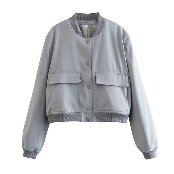 Ivo | Langärmeliger Pullover mit großen Taschen