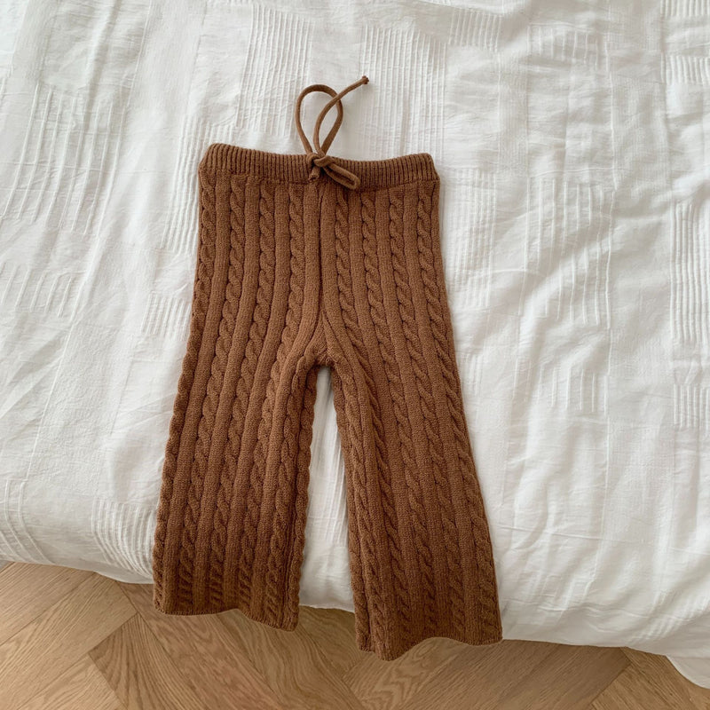 Franka | Baby Mädchen Strickpullover und Hosen Set